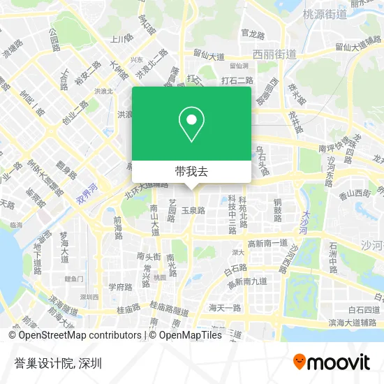 誉巢设计院地图
