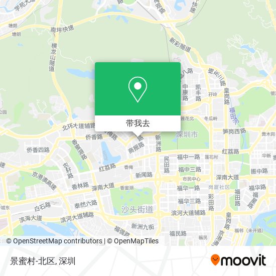 景蜜村-北区地图
