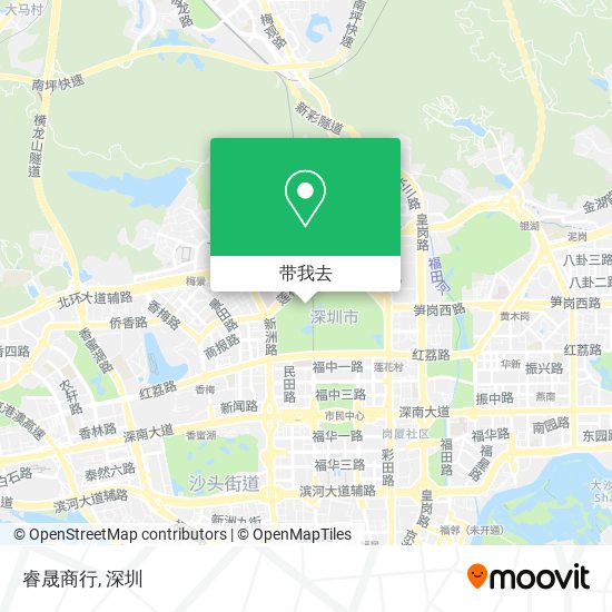 睿晟商行地图