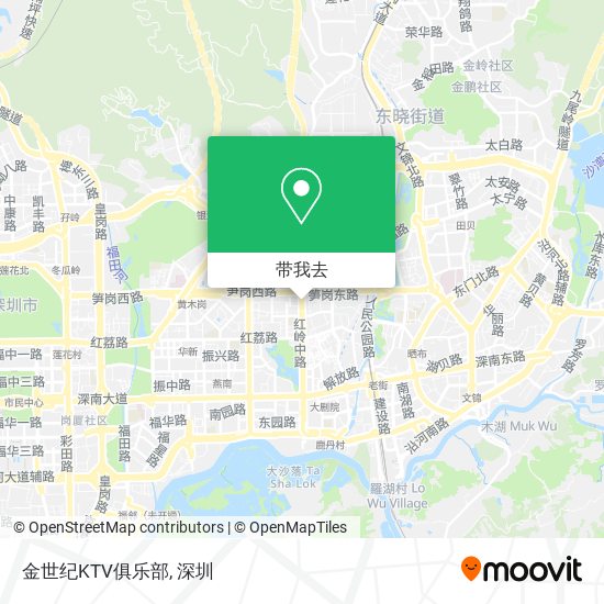 金世纪KTV俱乐部地图