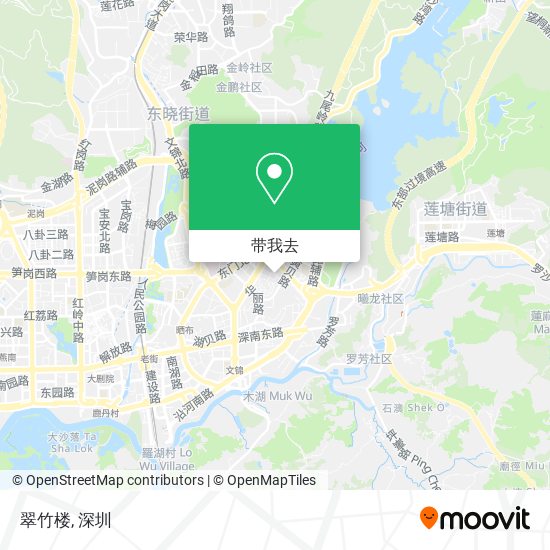 翠竹楼地图