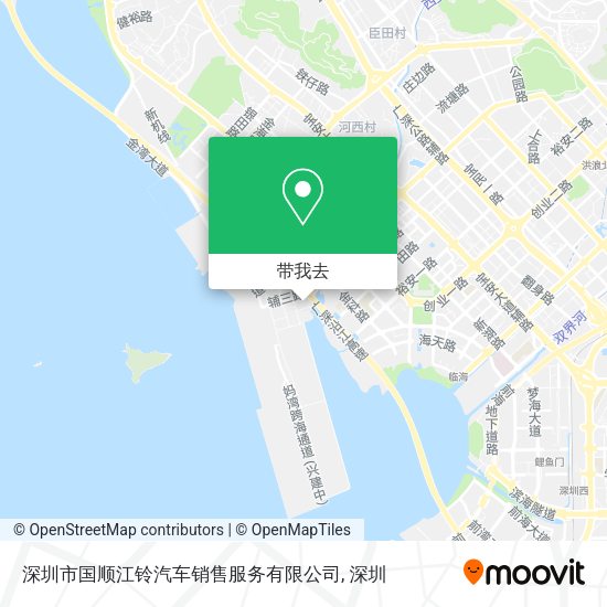 深圳市国顺江铃汽车销售服务有限公司地图