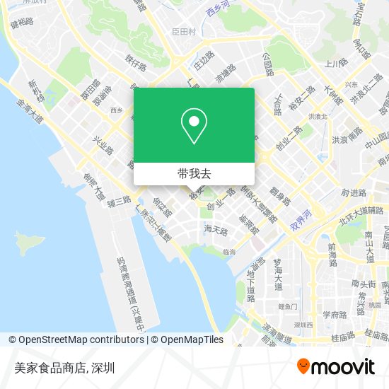 美家食品商店地图