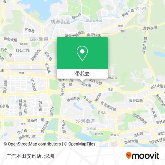 广汽本田安迅店地图