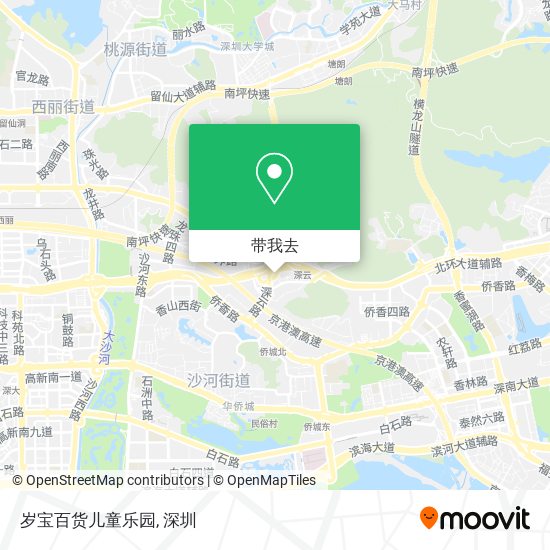 岁宝百货儿童乐园地图
