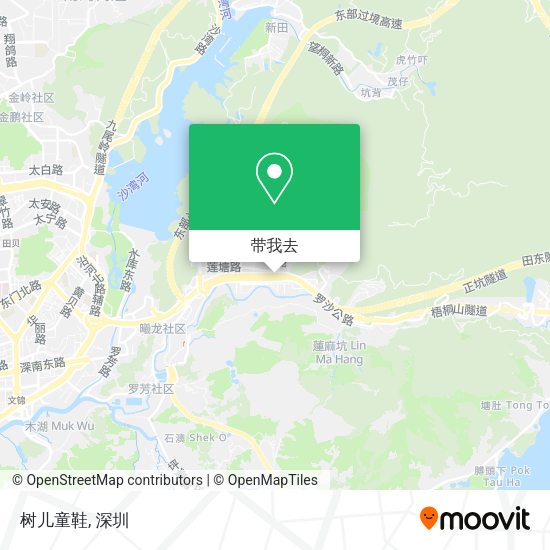 树儿童鞋地图