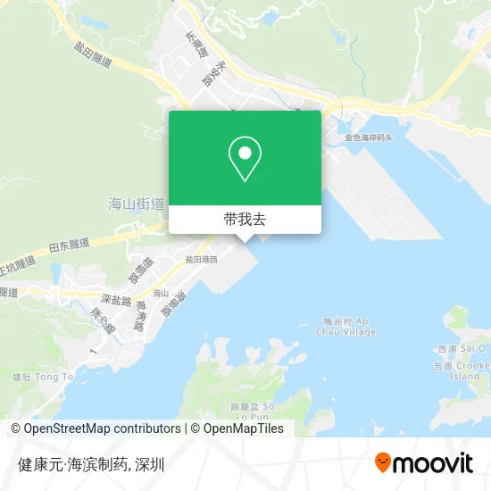 健康元·海滨制药地图