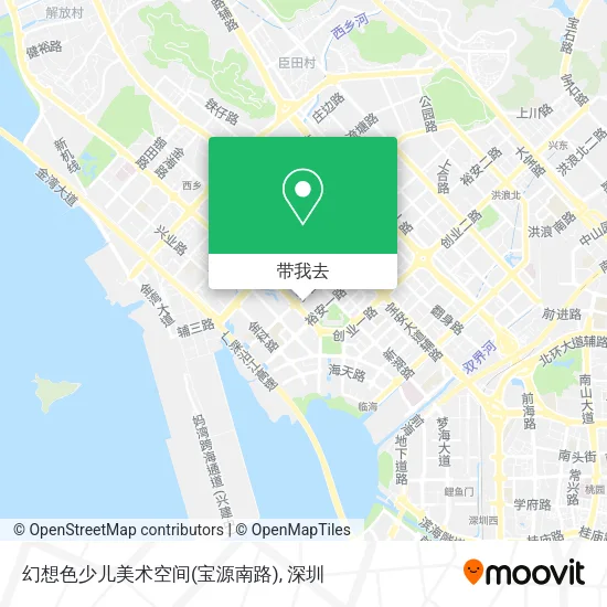 幻想色少儿美术空间(宝源南路)地图