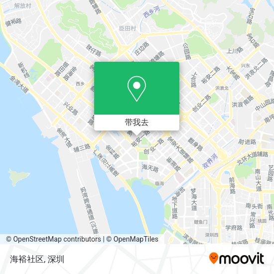 海裕社区地图