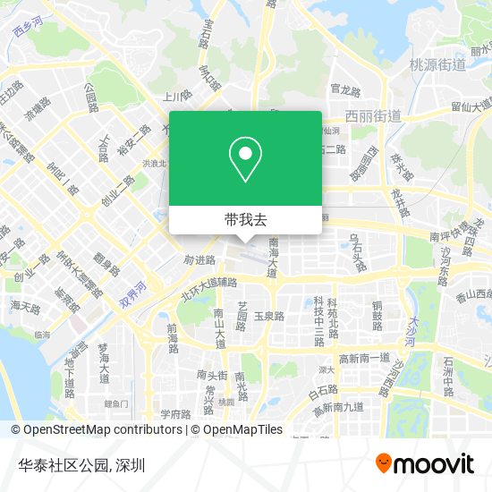 华泰社区公园地图