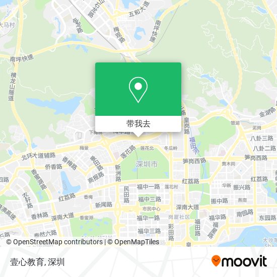 壹心教育地图