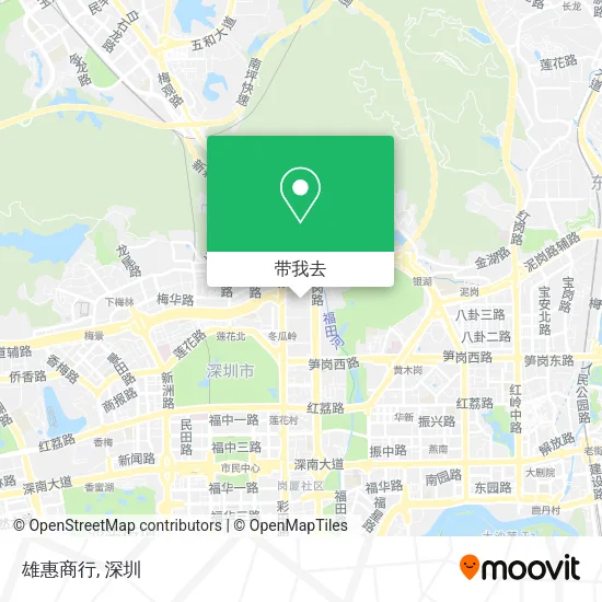 雄惠商行地图