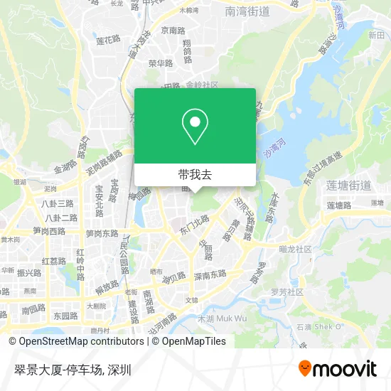 翠景大厦-停车场地图