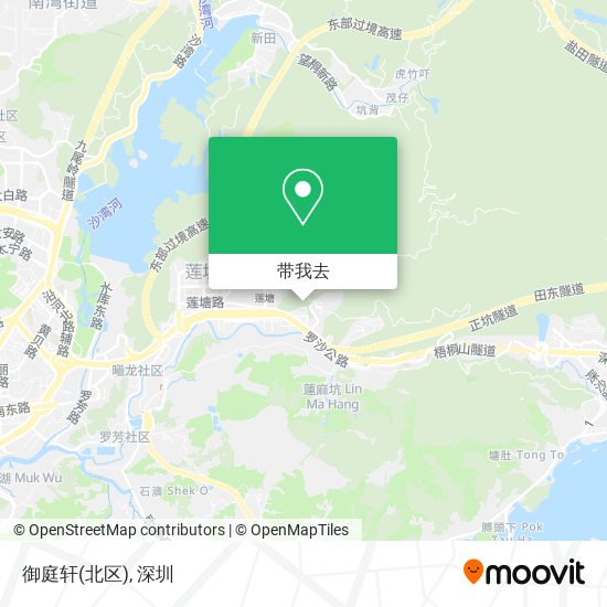 御庭轩(北区)地图