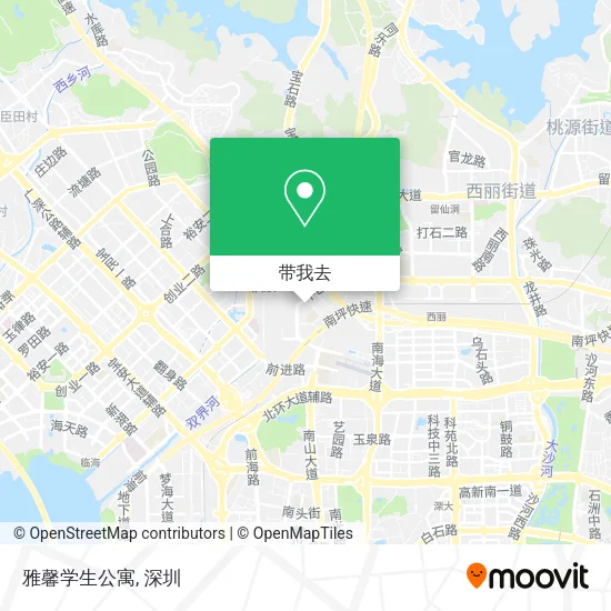 雅馨学生公寓地图