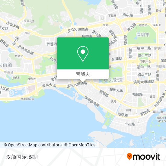 汉颜国际地图