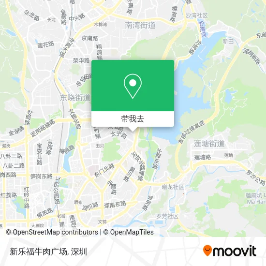 新乐福牛肉广场地图