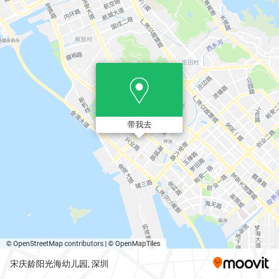 宋庆龄阳光海幼儿园地图