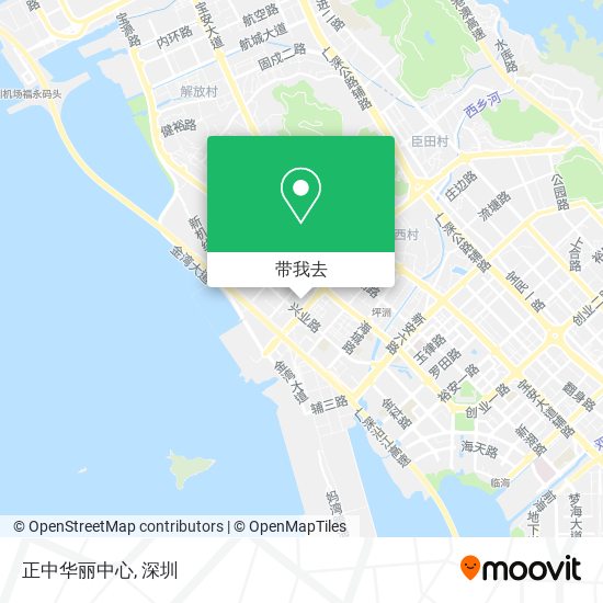 正中华丽中心地图
