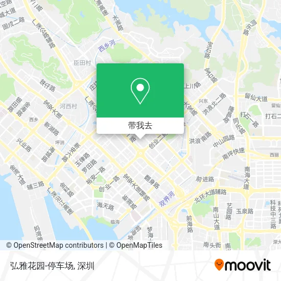 弘雅花园-停车场地图