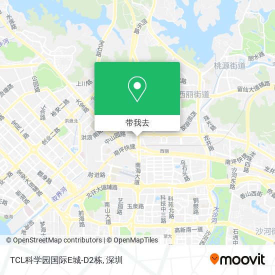TCL科学园国际E城-D2栋地图