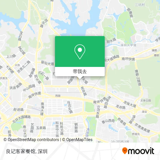 良记客家餐馆地图