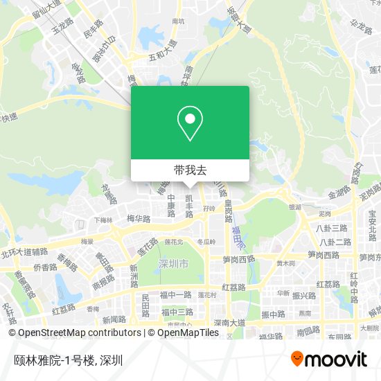 颐林雅院-1号楼地图