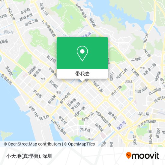 小天地(真理街)地图