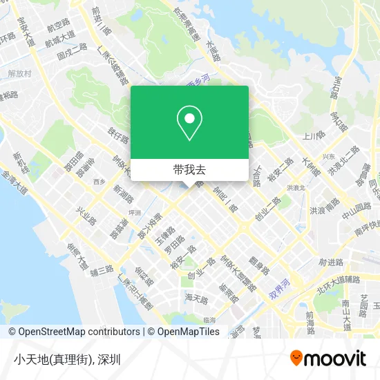 小天地(真理街)地图