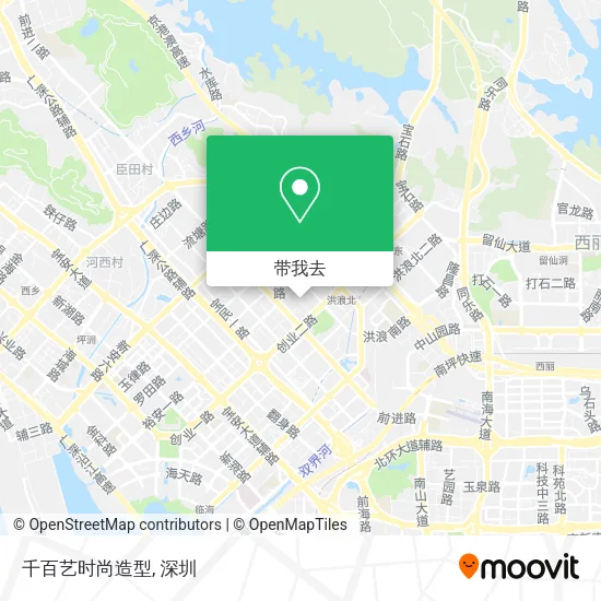 千百艺时尚造型地图