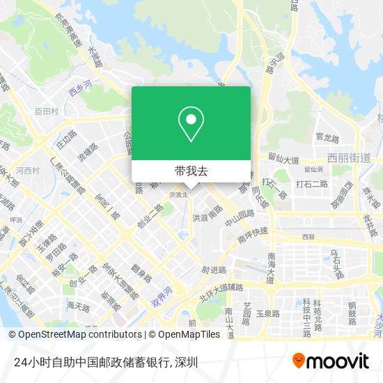 24小时自助中国邮政储蓄银行地图