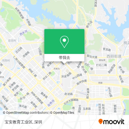 宝安教育工业区地图