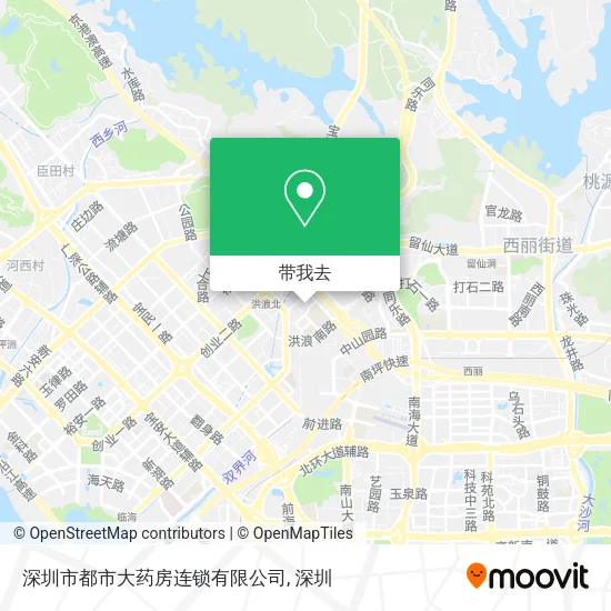 深圳市都市大药房连锁有限公司地图