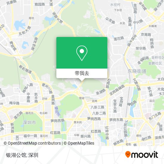银湖公馆地图