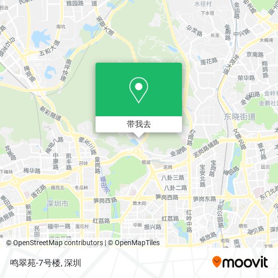 鸣翠苑-7号楼地图