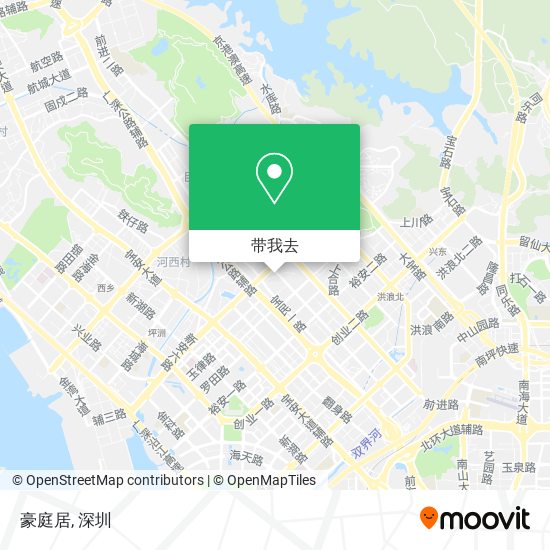 豪庭居地图