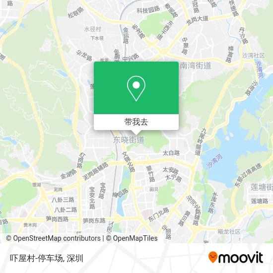吓屋村-停车场地图