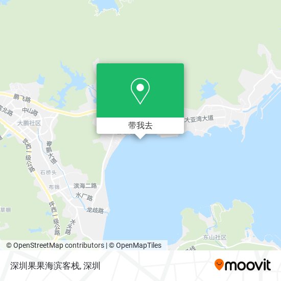 深圳果果海滨客栈地图