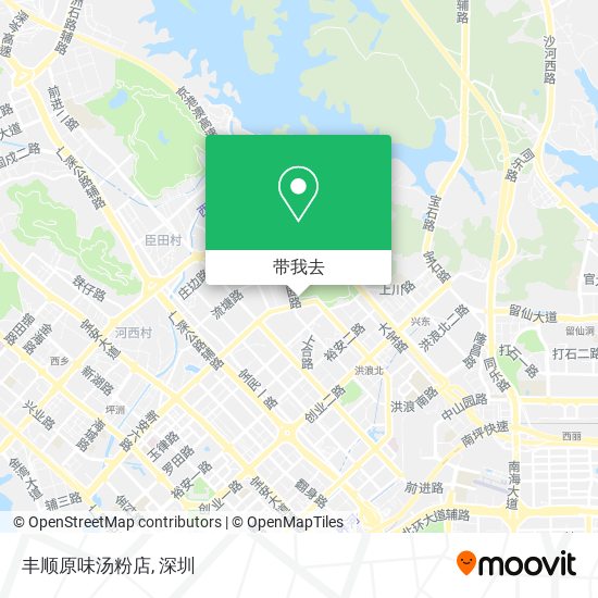 丰顺原味汤粉店地图