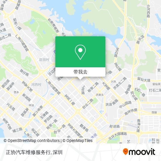 正协汽车维修服务行地图