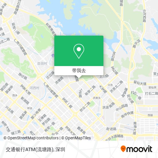 交通银行ATM(流塘路)地图