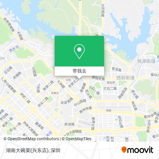 湖南大碗菜(兴东店)地图