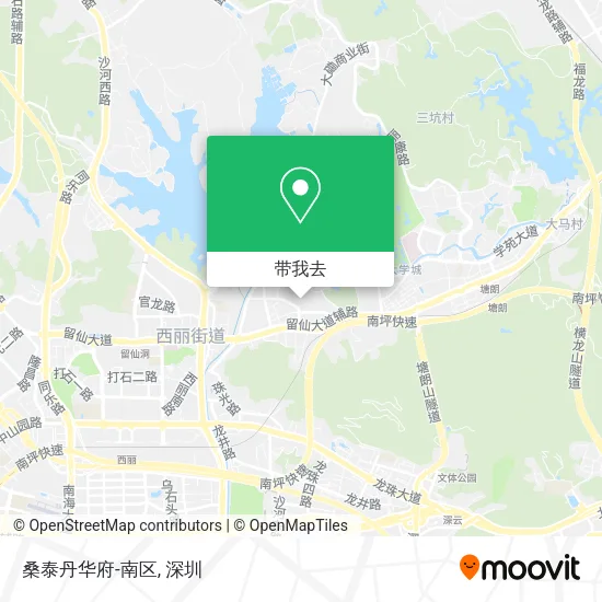 桑泰丹华府-南区地图