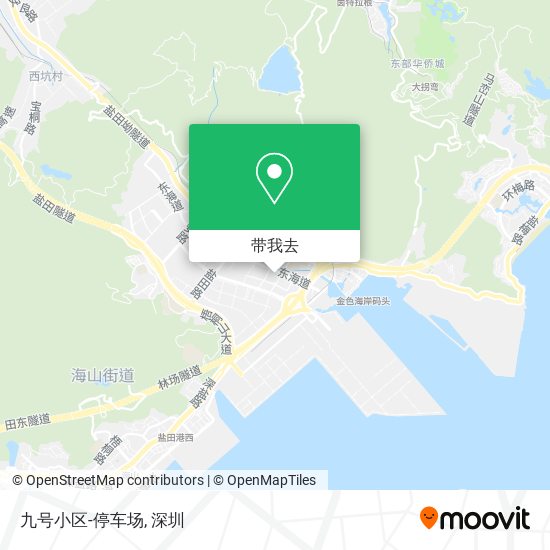 九号小区-停车场地图