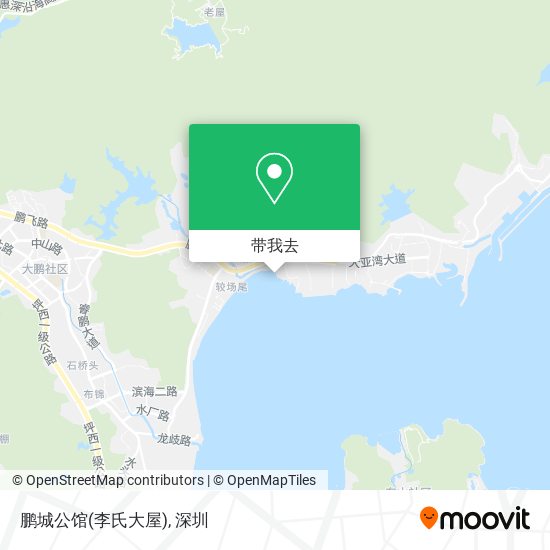 鹏城公馆(李氏大屋)地图