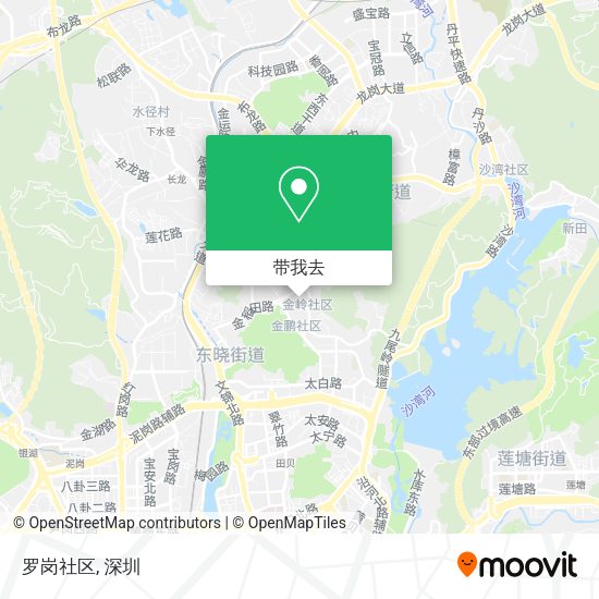 罗岗社区地图