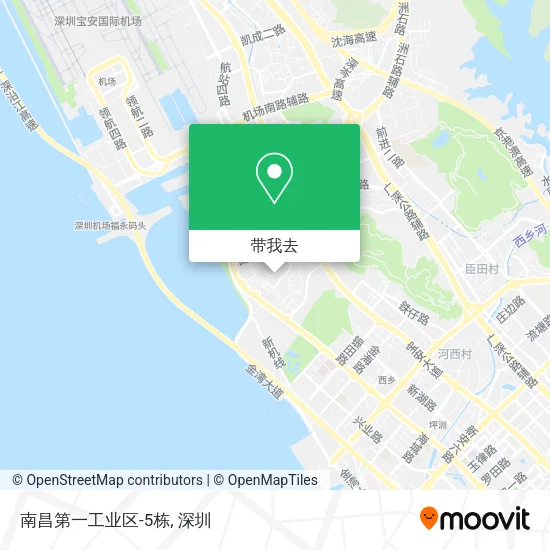 南昌第一工业区-5栋地图