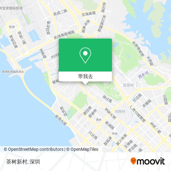 茶树新村地图