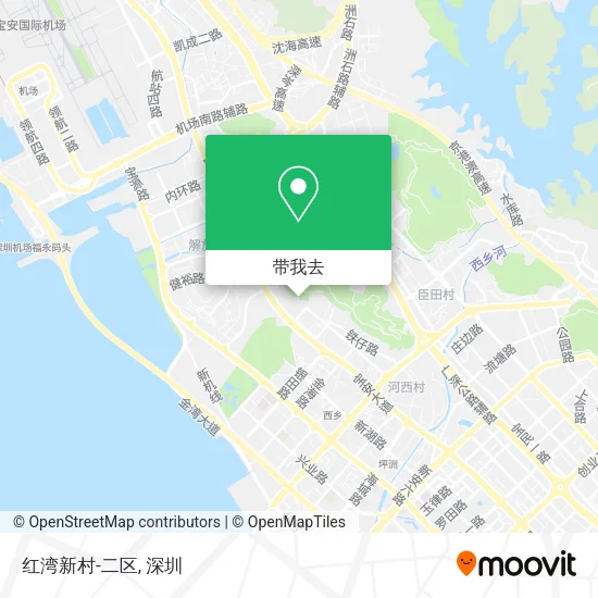 红湾新村-二区地图