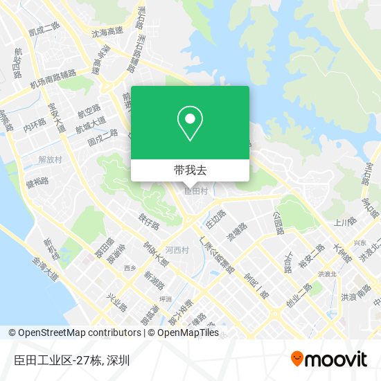 臣田工业区-27栋地图